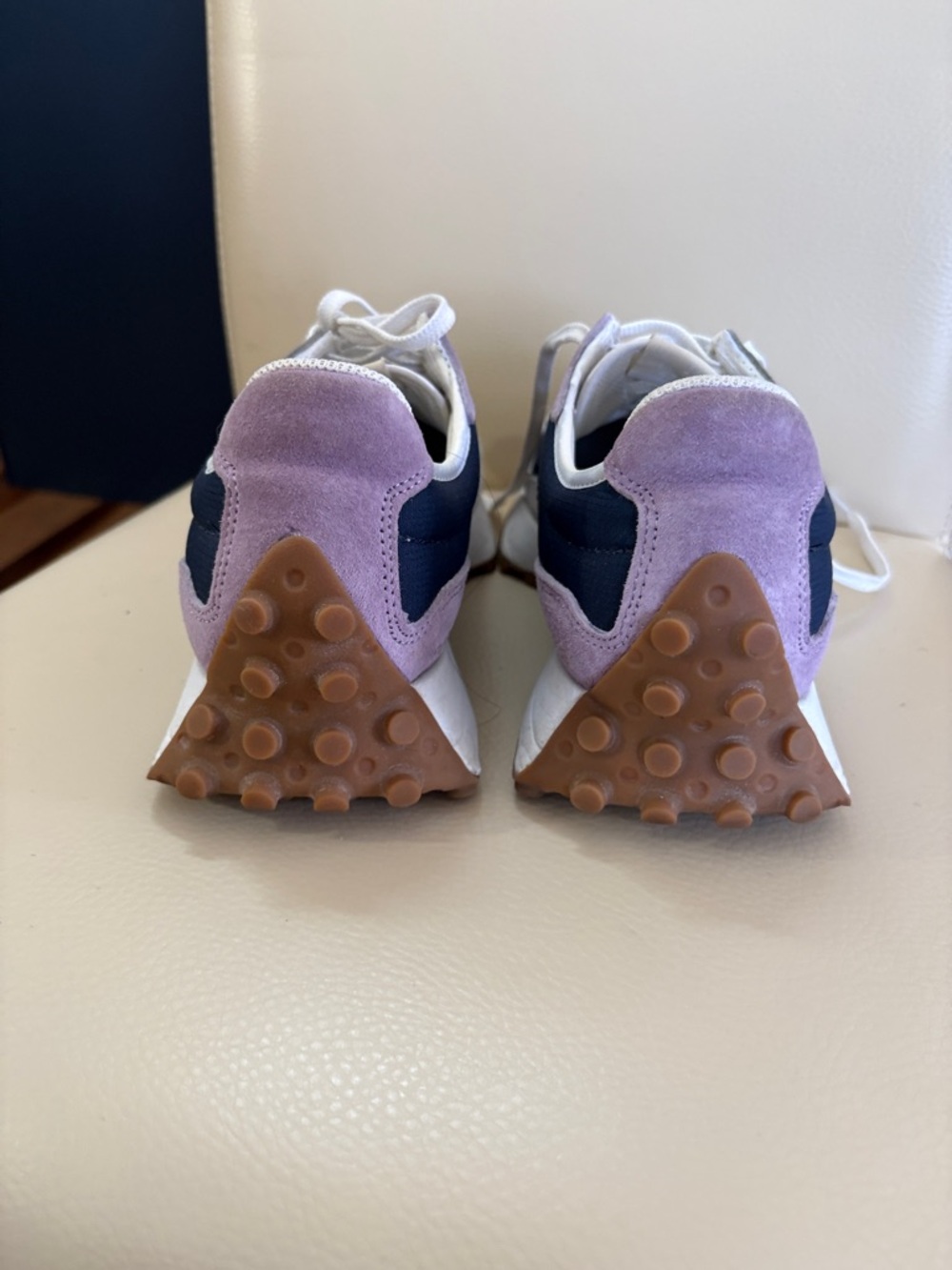 New Balance Women’s Sneakers in Navy, White & Lavender - Picture 5 of 5